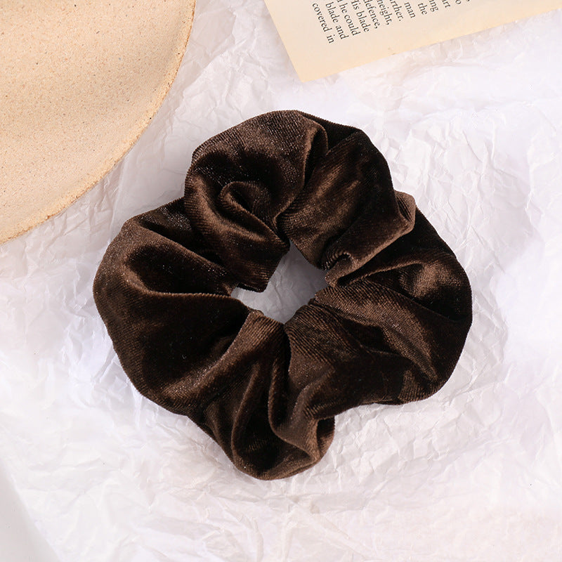 Flannel Hair Tie Ponytail Flannel Hair Tie Ponytail